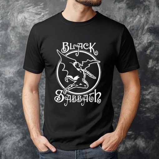 Black Metal Rock Black Sabbath Band T shirt
