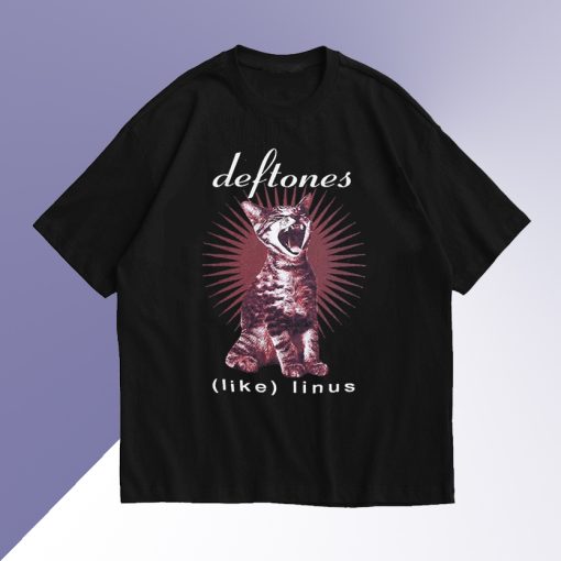 Deftones Like Linus Album Cover Boyfriend Fit Girls T-Shirt