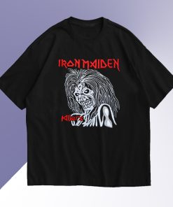 Iron Maiden Metal Music Band Tshirt
