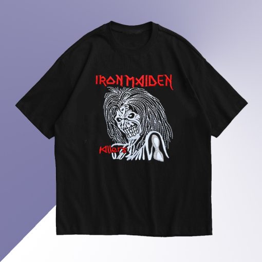 Iron Maiden Metal Music Band Tshirt