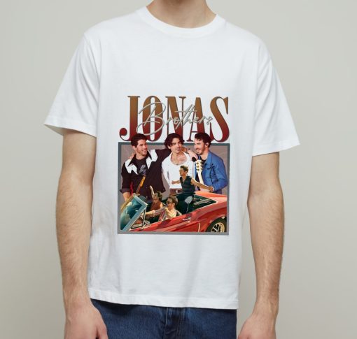 Jonas Brothers retro car T Shirt
