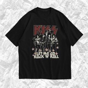 Kiss Let me Go Rock n Roll T Shirt