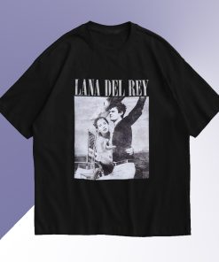 Lana Del Rey Black and White Photo T-Shirt