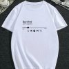 Lyrical Music Playing Lewis Capaldi 2025 Tour T-Shirt