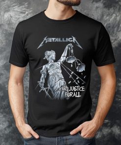 Metallica And Justice For All Band T shirt