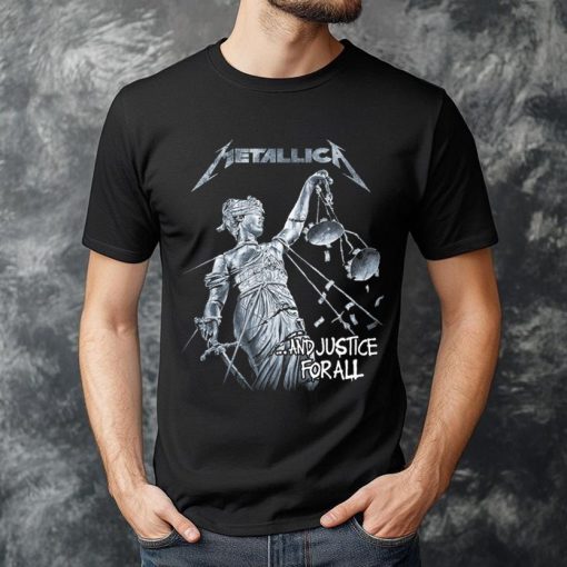 Metallica And Justice For All Band T shirt