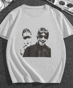 Oasis Band Retro Ringer T-Shirt