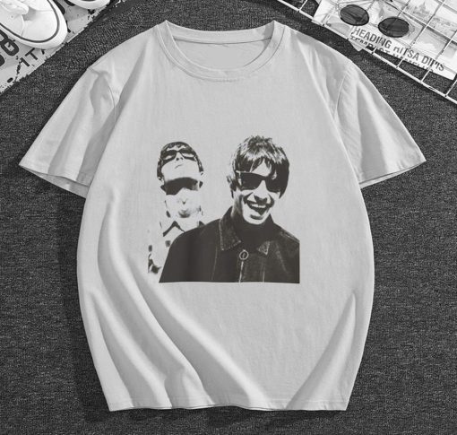 Oasis Band Retro Ringer T-Shirt
