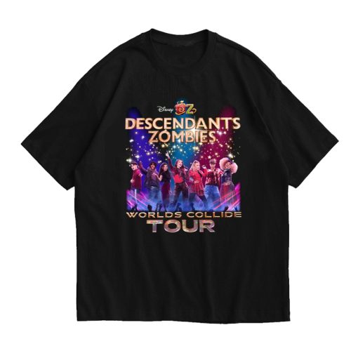 Retro Descendants Zombies World Tour T Shirt
