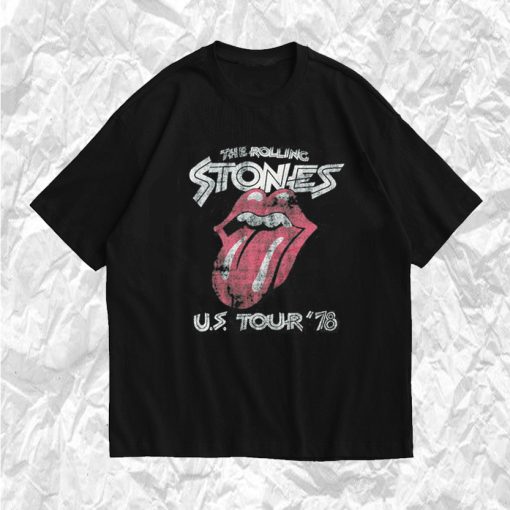 The Rolling Stones US Tour 78 T Shirt