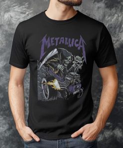 Unisex Oversized Streetwear Heavy Metal Metalica Band T Shirt