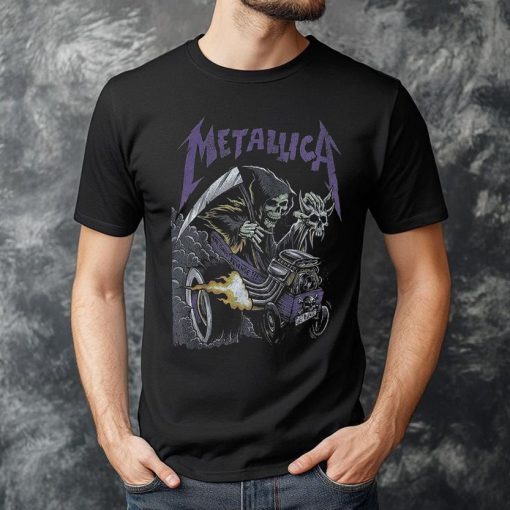 Unisex Oversized Streetwear Heavy Metal Metalica Band T Shirt