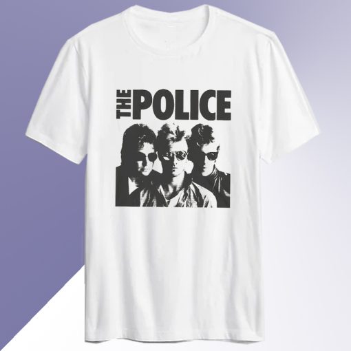 vintage music the police t shirt