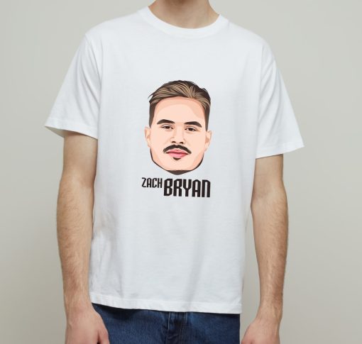 Big Head Cartoon Zach Bryan T-Shirt