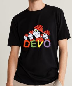 DEVO BAND Rock Band new black short long sleeve t-shirt