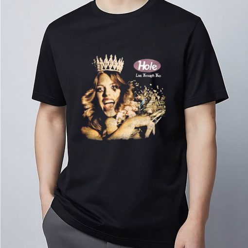 Hole Live Through this T-shirt