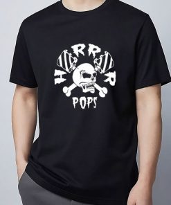 Horror Pops Punk Rock Band Skull And Candy T Shirt