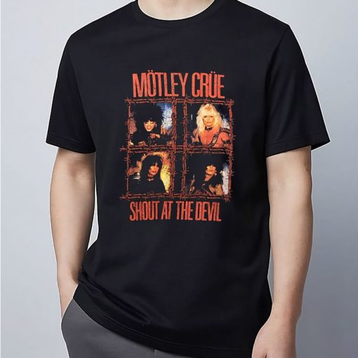Motley Crue Shout At The Devil Band T Shirt