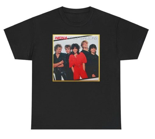 Music Lover 99 Red Balloons Album Retro Band Shirt