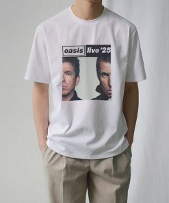 Oasis 2025 Tour T-Shirt Vintage Band Tee