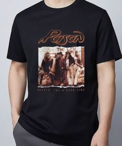 Poison 90s Band Rock Concert Vintage Music Festival Tshirt