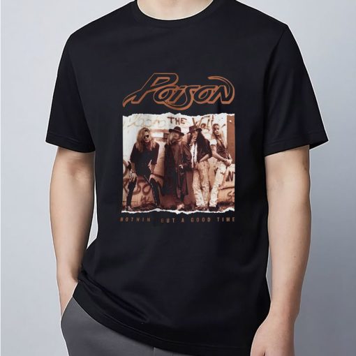 Poison 90s Band Rock Concert Vintage Music Festival Tshirt
