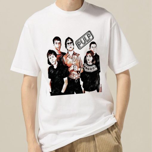 Pulp Rock Band T shirt vintage
