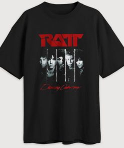 Ratt Band Album Cover Vintage Rock Graphic Tee