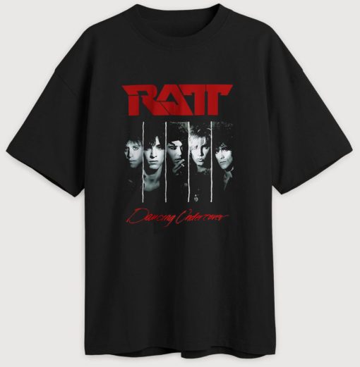 Ratt Band Album Cover Vintage Rock Graphic Tee