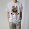 Rock N Roll Vintage Skull Sunflower t-shirts Band tees