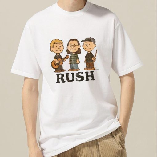 Rush Band Peanuts Style Baby Vintage T Shirt
