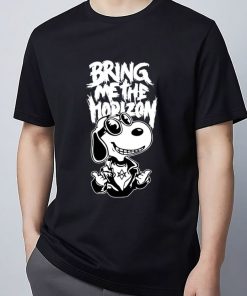 Snoopy Bring Me The Horizon T-Shirt Rock Band Tee