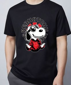 Snoopy Red Hot Chili Peppers T-Shirt Rock Band Tee