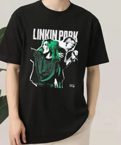 Linkin Park Emily Armstrong Chester Bennington Distressed T Shirt