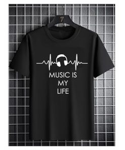 MUSIC IS MY LIFE T-SHIRT