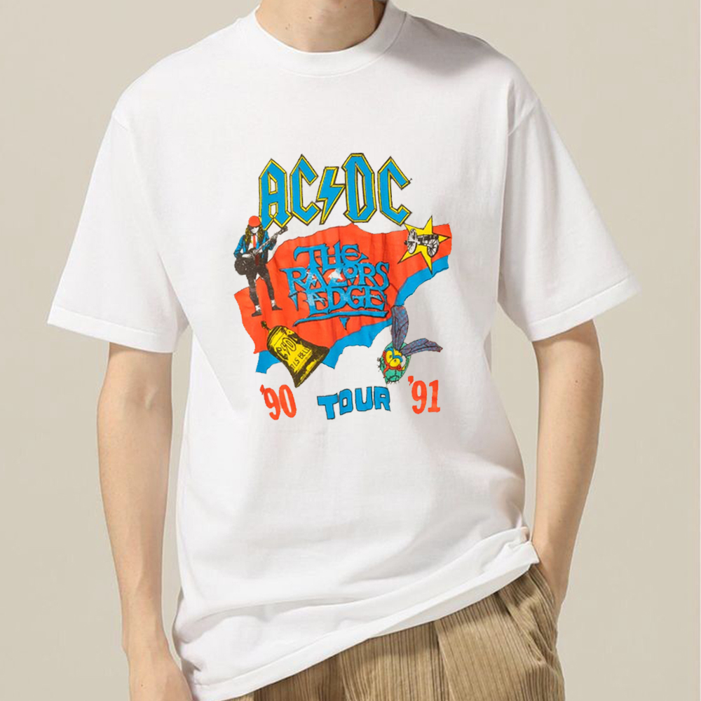 Madeworn ACDC The Razors Edge Unisex T Shirt