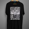 Nirvana In Utero Tour Astro Arena Houston Texas T-Shirt