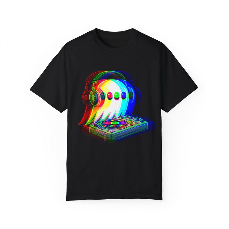 Vaporwave DJ Ghost T-Shirt