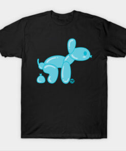 Ballloon Dog Poop T-Shirt