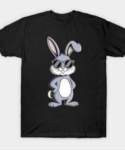 Bunny Face With Sunglasses T-Shirt