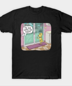 Funny Dog Lover Gift of a Smoking Dog T-Shirt