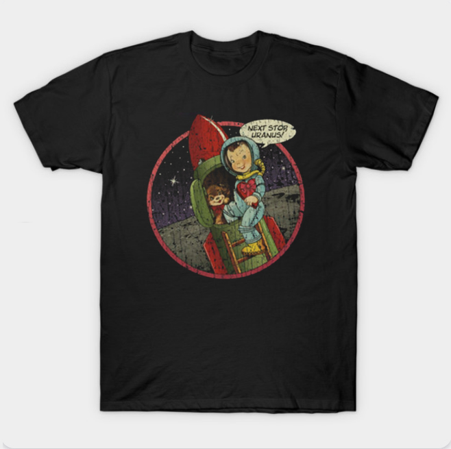 Rocket To Uranus 1962 T-Shirt
