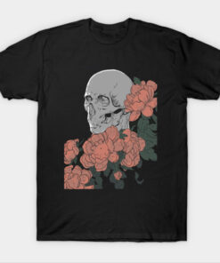 Skull and flowers T-Shirt