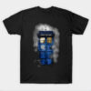 Haunting Blue Phone Booth T-Shirt