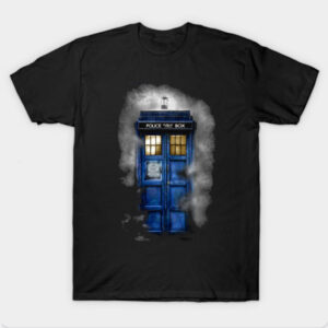 Haunting Blue Phone Booth T-Shirt
