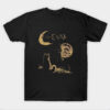 The Cure Cat and Moon T-Shirt