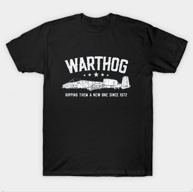 Warthog US Aircraft Plane T-Shirt